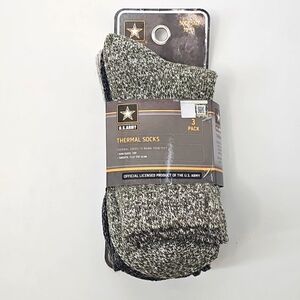 Thermal Socks US Army 3-Pack‎ Shades Of Gray Size: 10-13